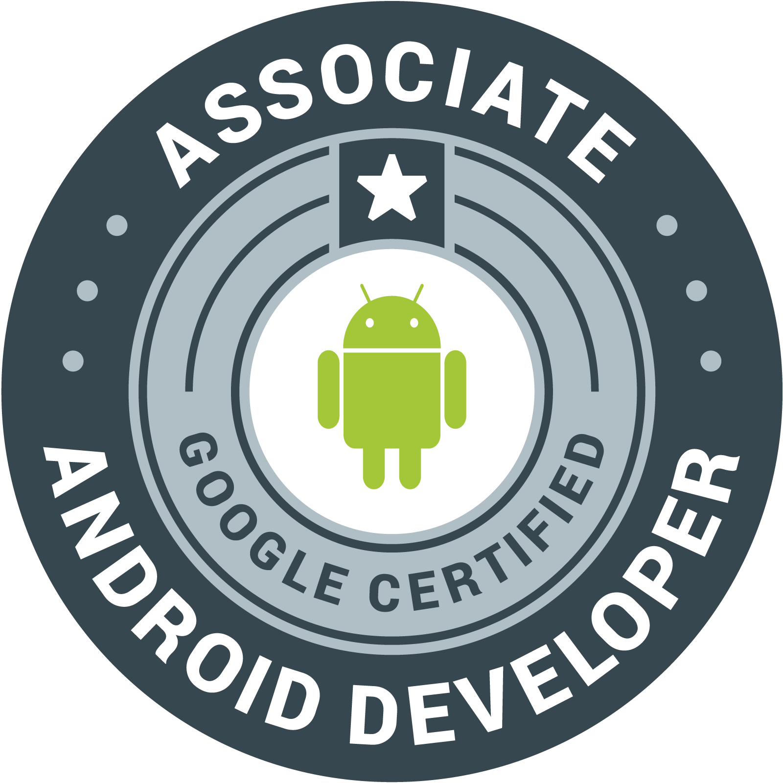 Associate Android Developer badge
